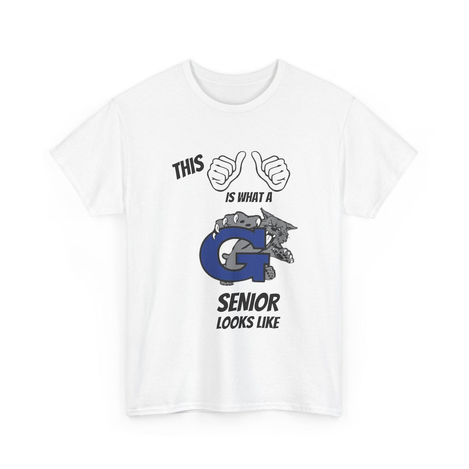 This Is What A Garringer High School Senior Looks Like Class Of 2025 Unisex Heavy Cotton Tee