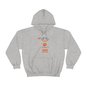 This Is What A Clemson Senior Looks Like Unisex Heavy Blend™ Hooded Sweatshirt