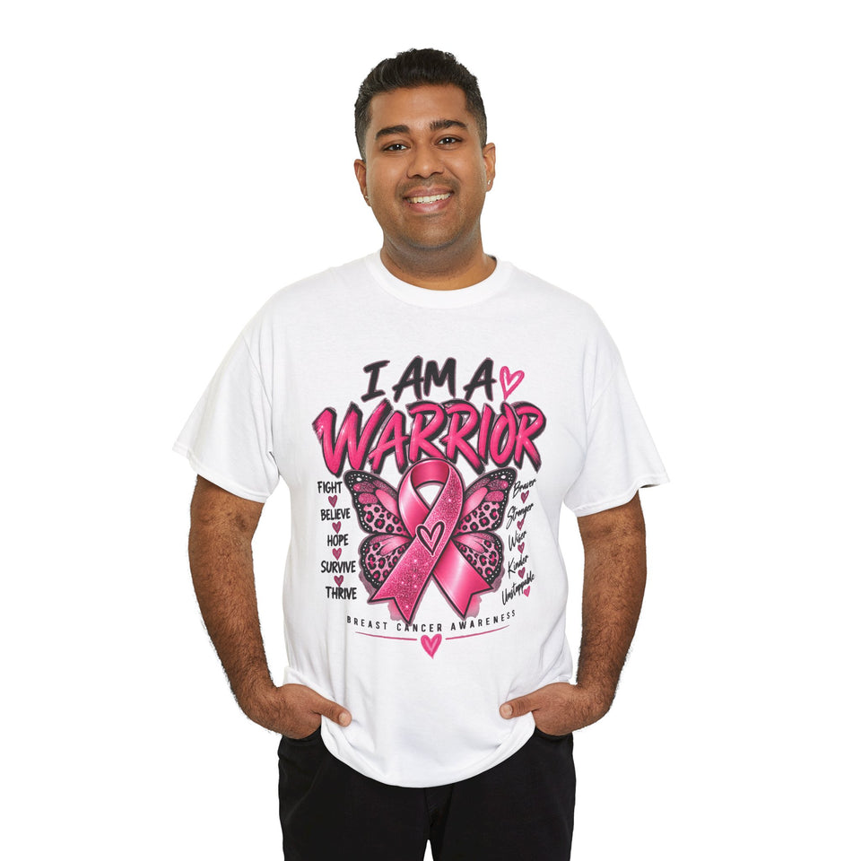 Breast Cancer Awareness Unisex Heavy Cotton Tee