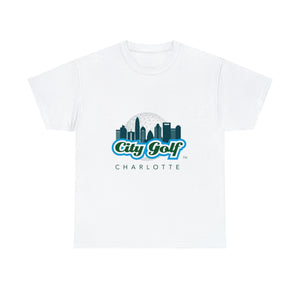 City Golf Charlotte Unisex Heavy Cotton Tee