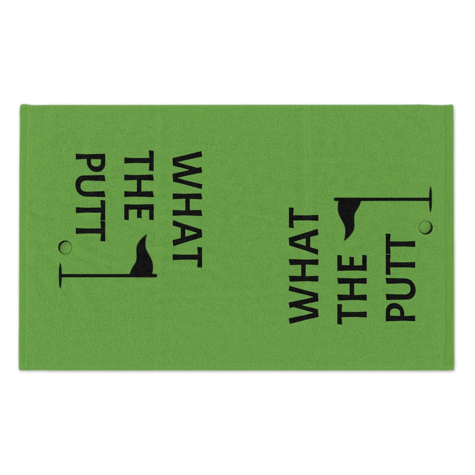 What The Putt Rally Towel, 11x18