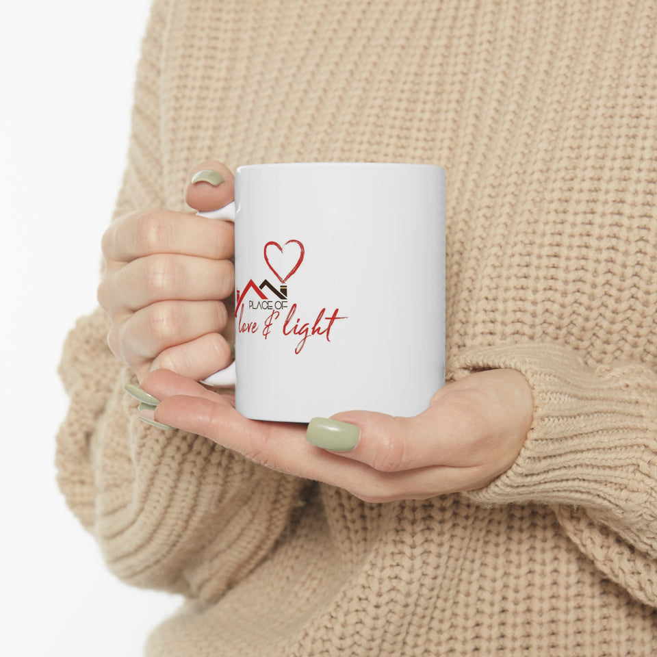 Love & Light Ceramic Mug 11oz