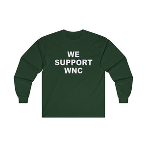 We Support WNC Unisex Ultra Cotton Long Sleeve Tee