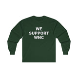 We Support WNC Unisex Ultra Cotton Long Sleeve Tee