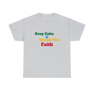 Keep Calm Unisex Heavy Cotton Tee