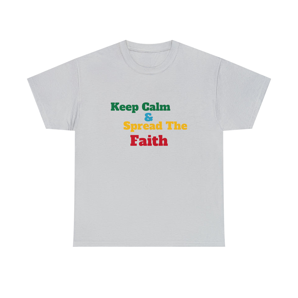 Keep Calm Unisex Heavy Cotton Tee