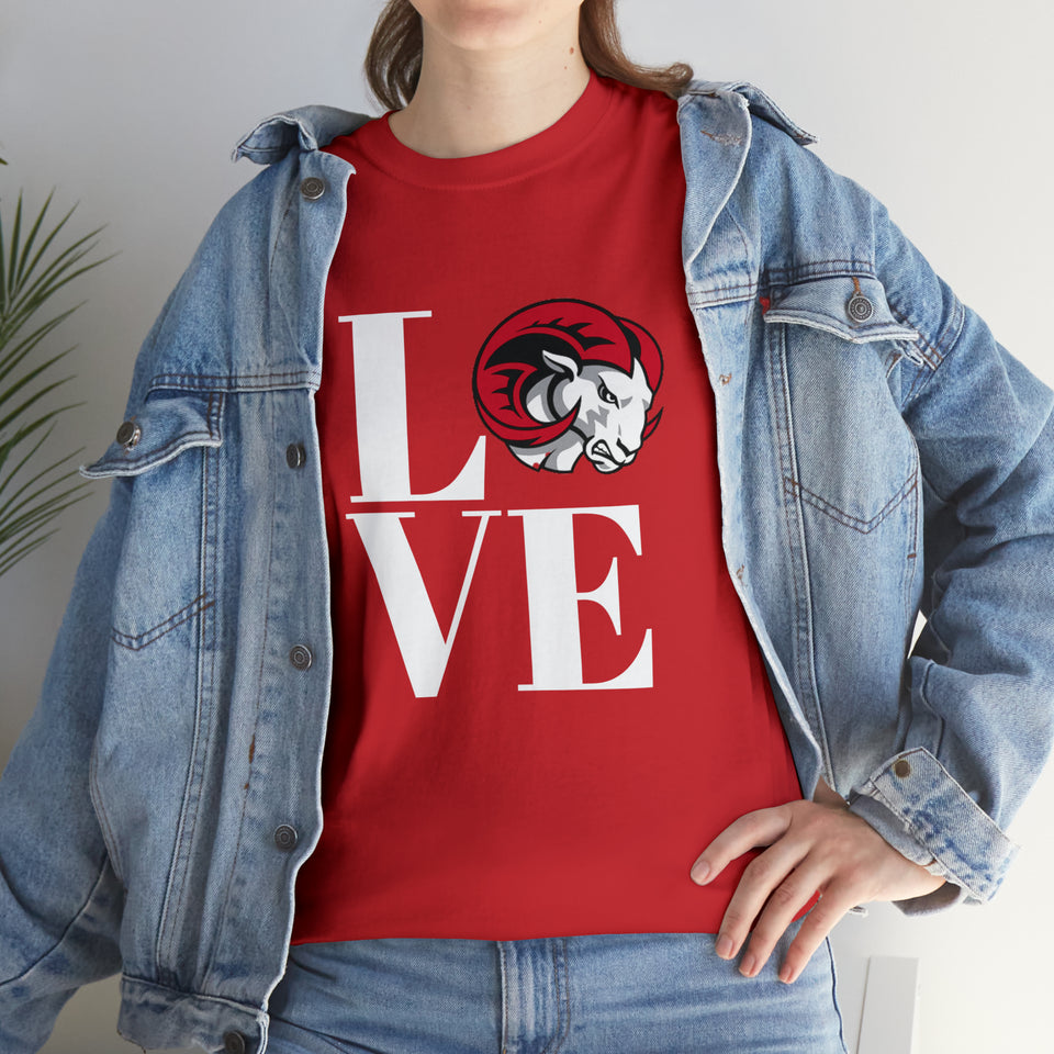 LOVE WSSU Unisex Heavy Cotton Tee