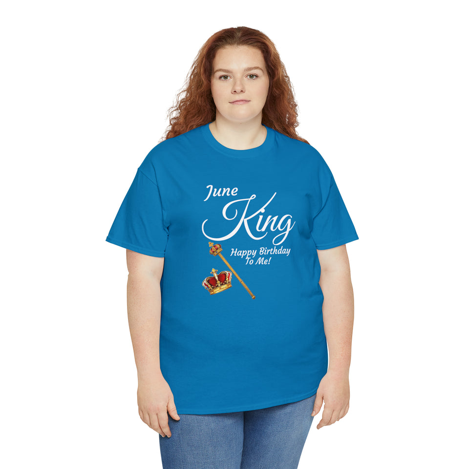 June King Unisex Heavy Cotton Tee