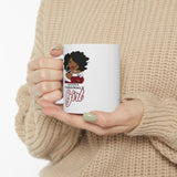 Arizona Cardinals Girl Ceramic Mug 11oz