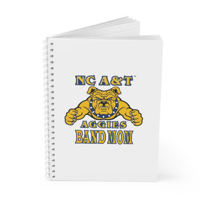 NC A&T Band Mom Spiral Notebook