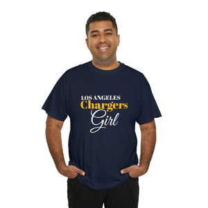 Los Angeles Chargers Girl Unisex Heavy Cotton Tee