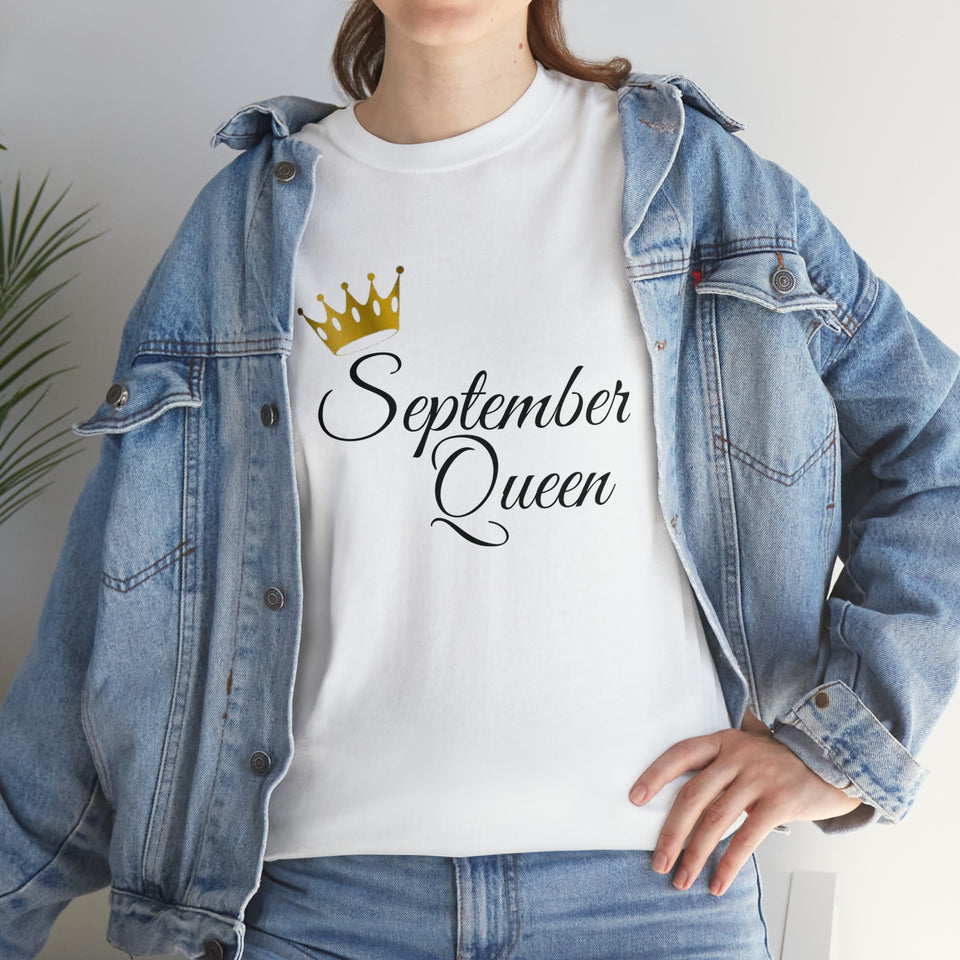 September Queen Unisex Heavy Cotton Tee