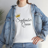 September Queen Unisex Heavy Cotton Tee