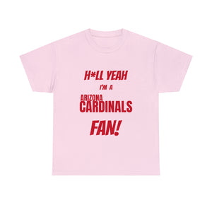 Arizona Cardinals Football Unisex Heavy Cotton Tee