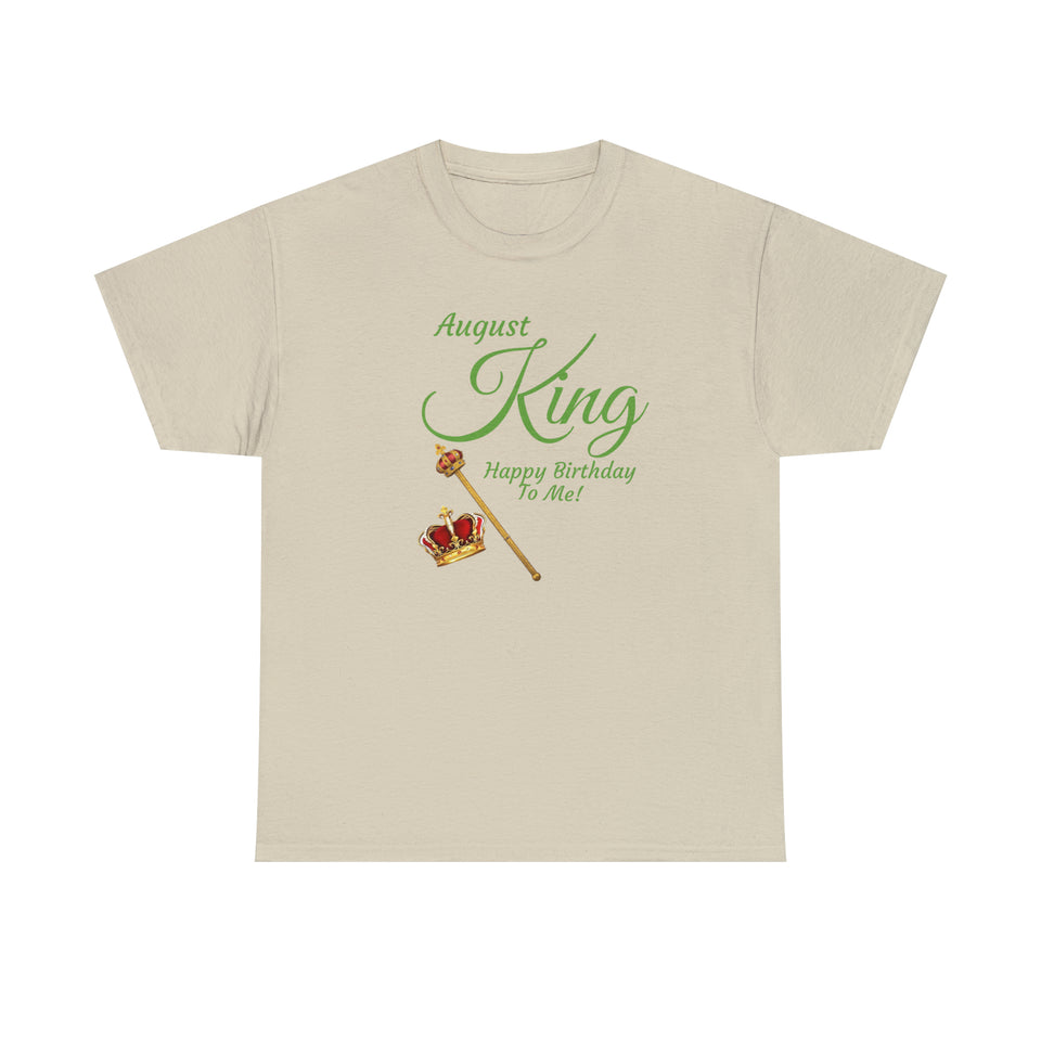 August King Unisex Heavy Cotton Tee