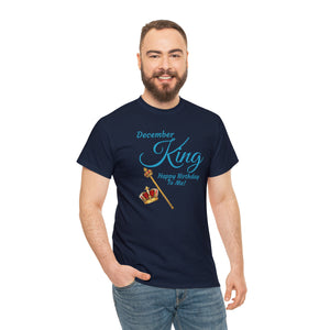 December King Unisex Heavy Cotton Tee