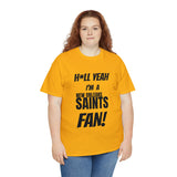New Orleans Saints Football Unisex Heavy Cotton Tee