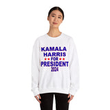 Kamala Harris for President Unisex Heavy Blend™ Crewneck Sweatshirt