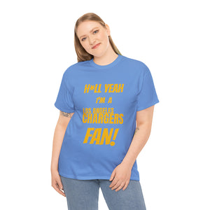 Los Angeles Chargers Football Unisex Heavy Cotton Tee