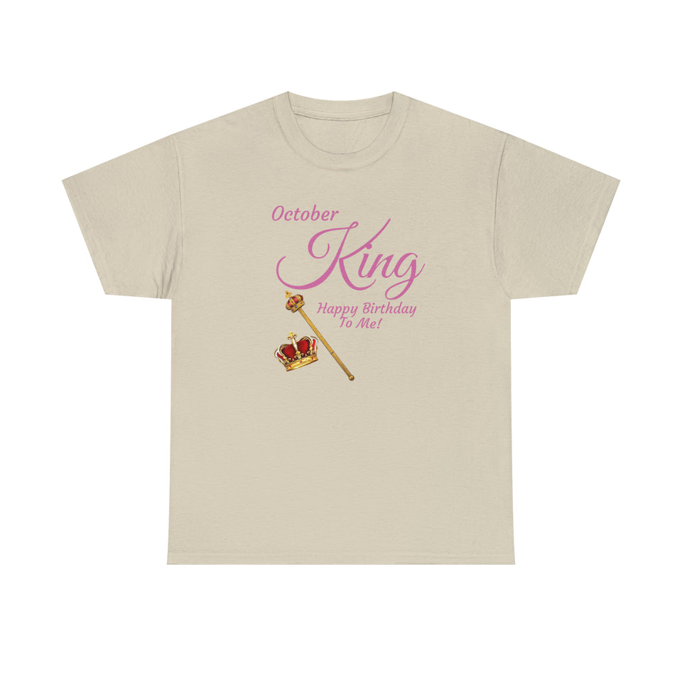 October King Unisex Heavy Cotton Tee