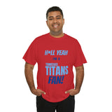 Tennessee Titans Football Unisex Heavy Cotton Tee