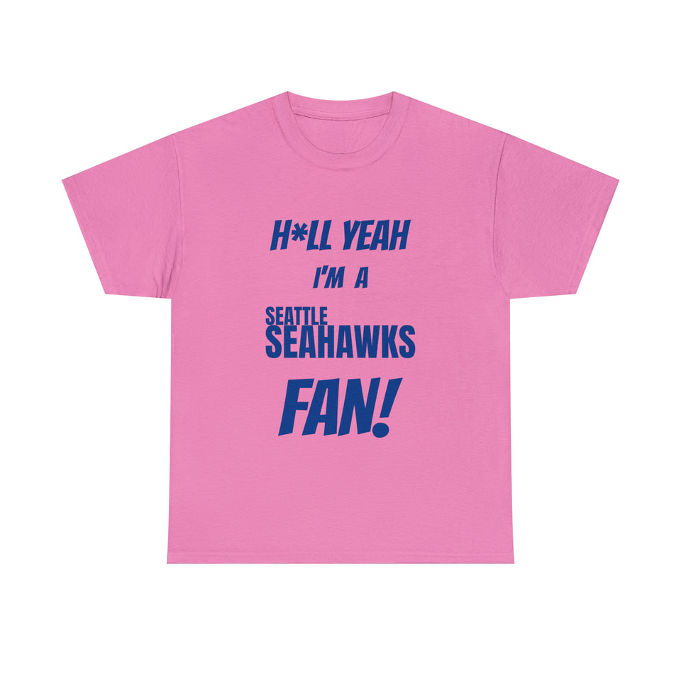 Seattle Seahawks Football Unisex Heavy Cotton Tee