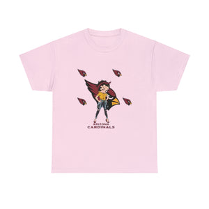 Arizona Cardinals Betty Unisex Heavy Cotton Tee