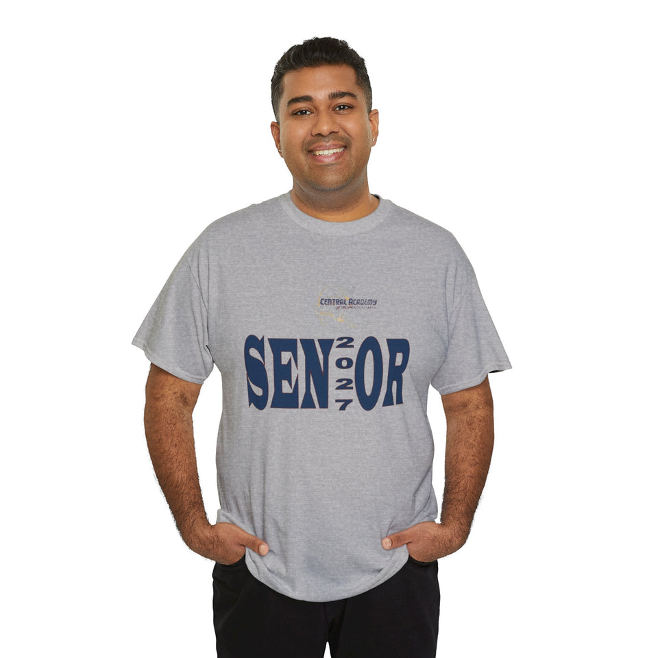 Central Academy of Tech & Arts Senior 2027 Unisex Heavy Cotton Tee