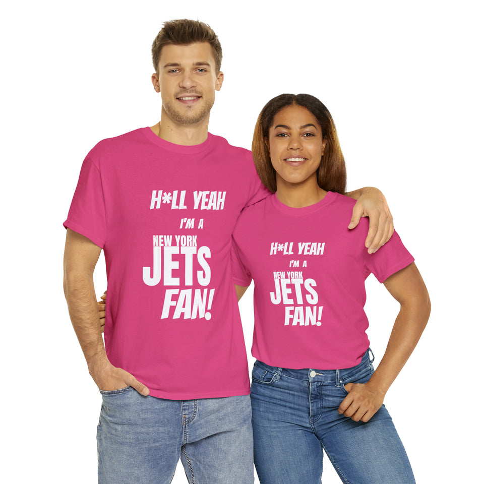New York Jets Football Unisex Heavy Cotton Tee