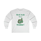 Heck Yeah I'm A UNC Charlotte Senior Ultra Cotton Long Sleeve Tee