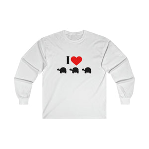 I Love Turtles  Ultra Cotton Long Sleeve Tee