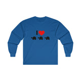 I Love Turtles  Ultra Cotton Long Sleeve Tee