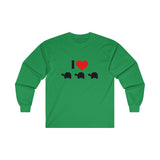 I Love Turtles  Ultra Cotton Long Sleeve Tee