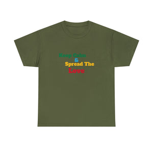 Keep Calm Unisex Heavy Cotton Tee