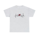 Winston Salem State University Heartbeat Unisex Heavy Cotton Tee