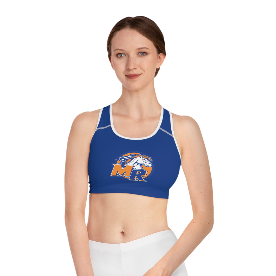 Marvin Ridge Sports Bra (AOP)