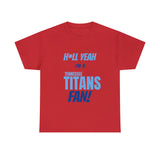 Tennessee Titans Football Unisex Heavy Cotton Tee