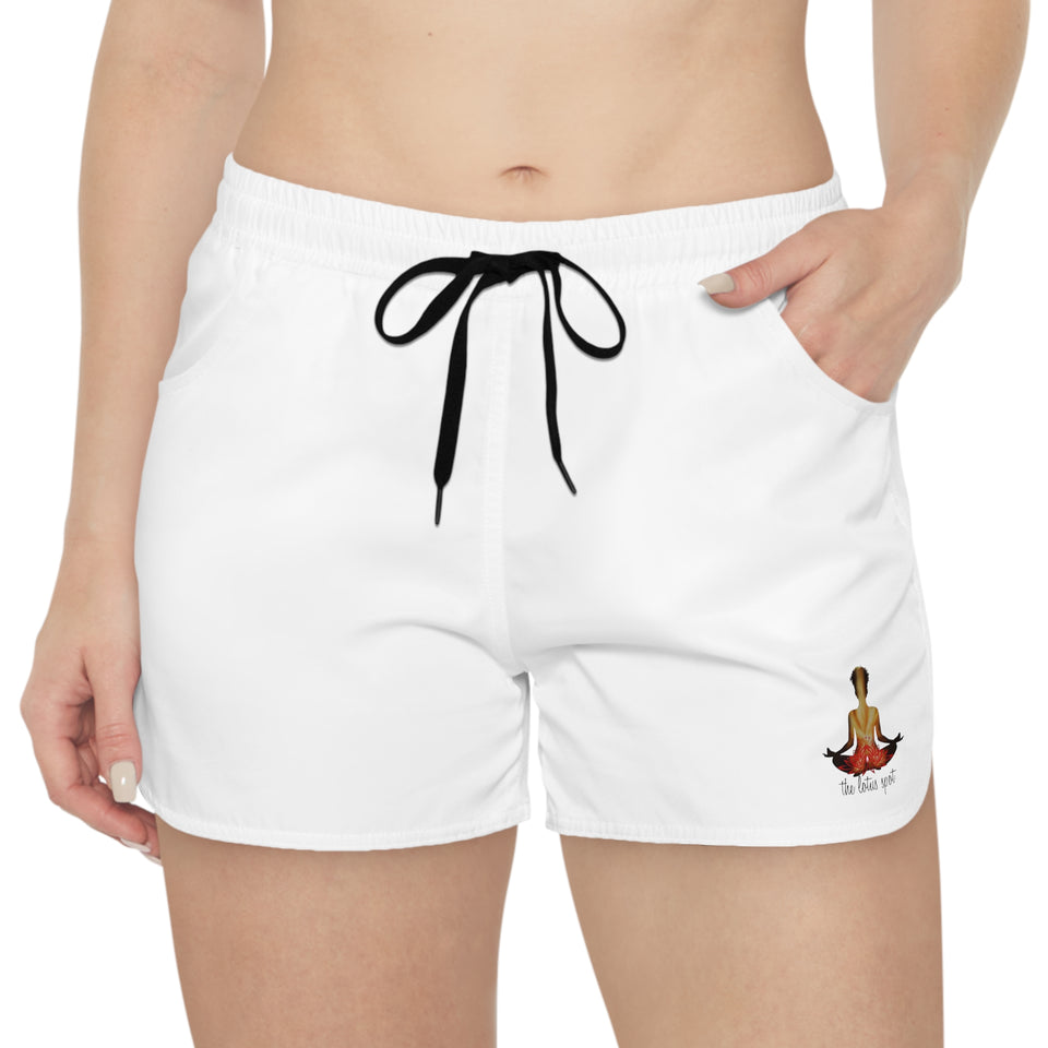 The Lotus Spot Women's Casual Shorts (AOP)