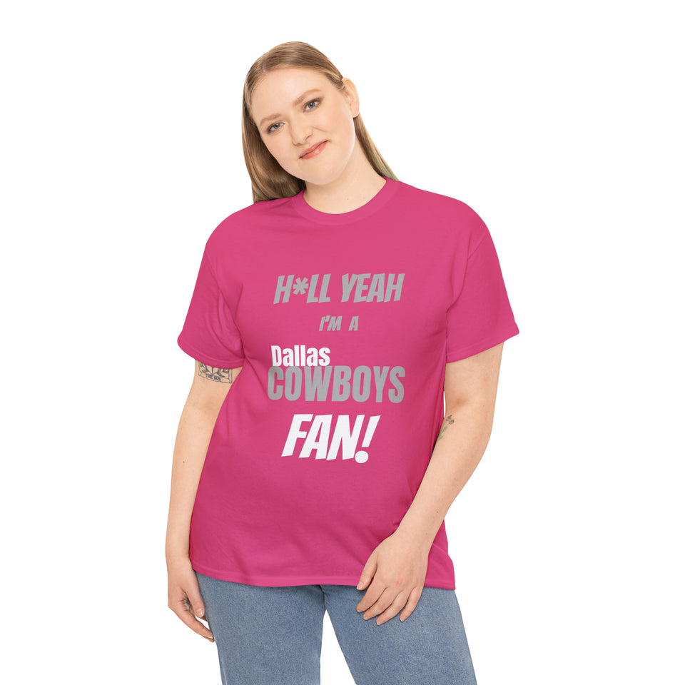 Dallas Cowboys Football Unisex Heavy Cotton Tee