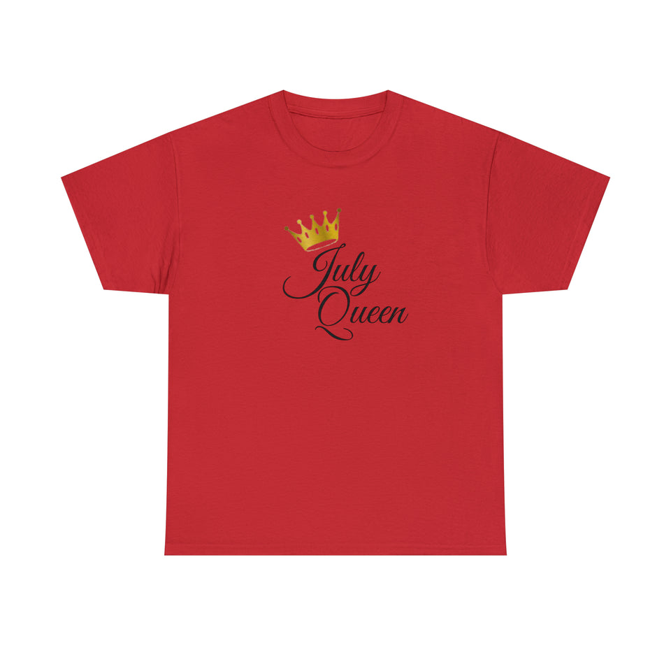 July Queen Unisex Heavy Cotton Tee