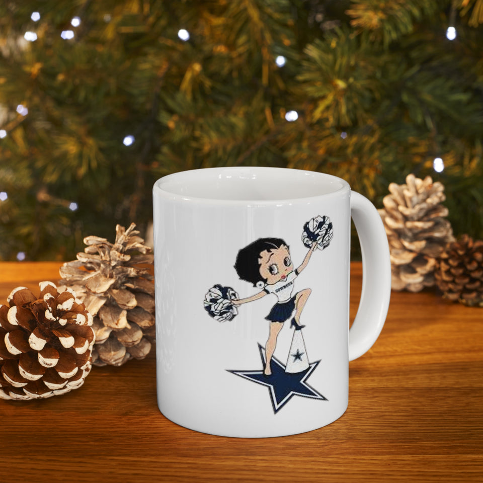 Dallas Cowboys Betty Ceramic Mug 11oz