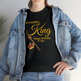 November King Unisex Heavy Cotton Tee