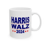 Harris Walz 2024 Ceramic Mug, (11oz, 15oz)