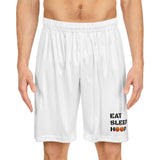 Eat Sleep Hoop Basketball Shorts (AOP)