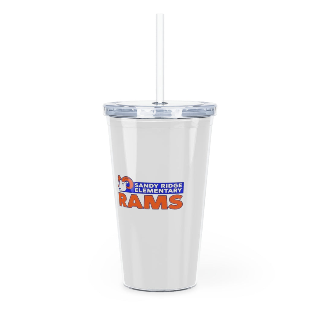 Sandy Ridge Elementary Plastic Tumbler with Straw