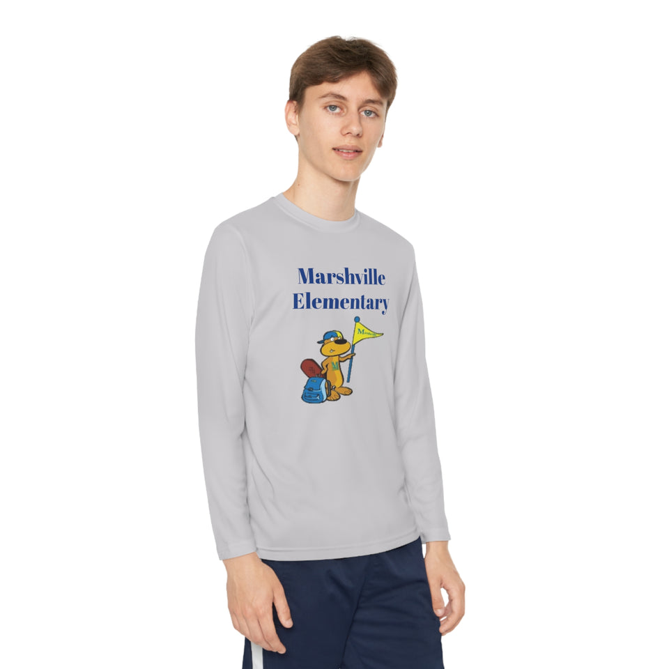 Marshville Elementary Youth Long Sleeve Competitor Tee