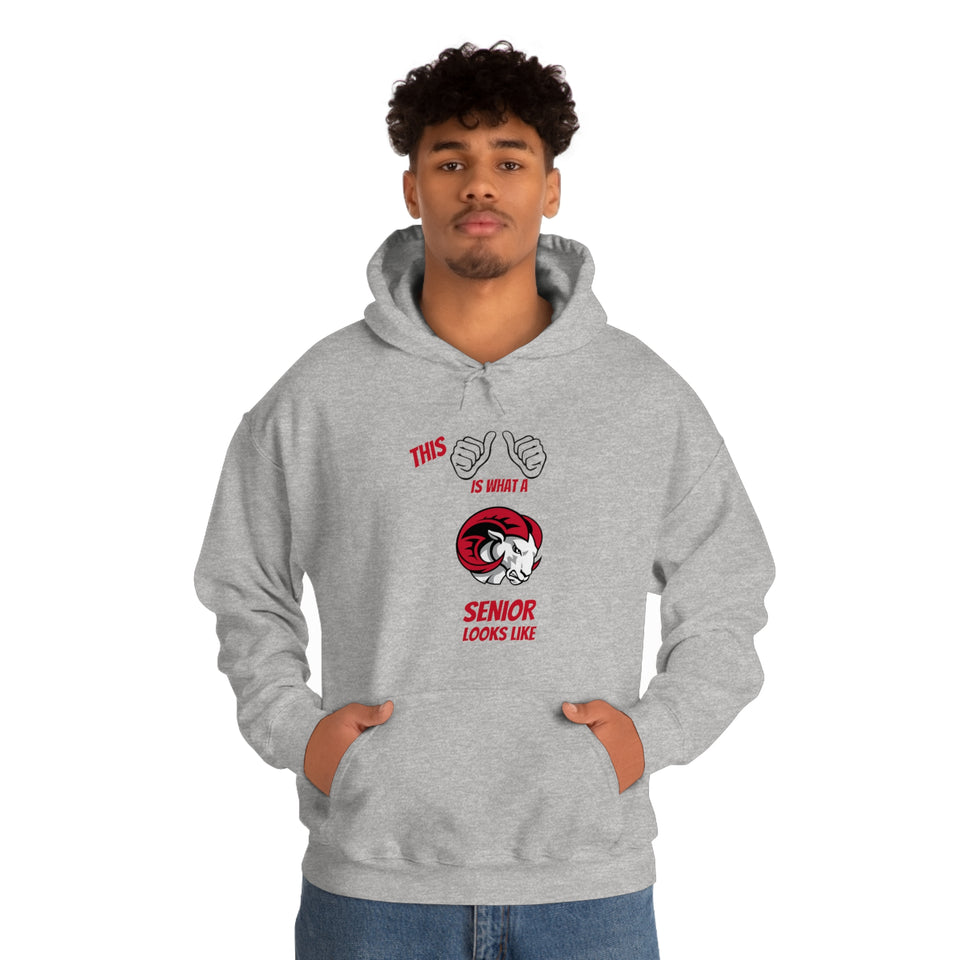 This Is What A WSSU Senior Looks Like Unisex Heavy Blend™ Hooded Sweatshirt