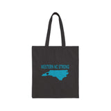 Western NC Strong Cotton Canvas Tote Bag