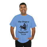 The Dopest Sagittarius Ever Unisex Heavy Cotton Tee