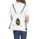 Black Realtors Matter Outdoor Drawstring Bag